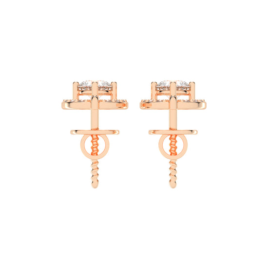 Compass Star Halo Studs