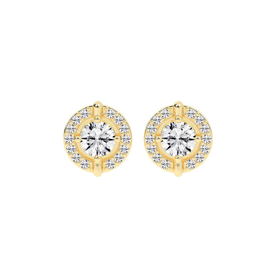 Compass Star Halo Studs
