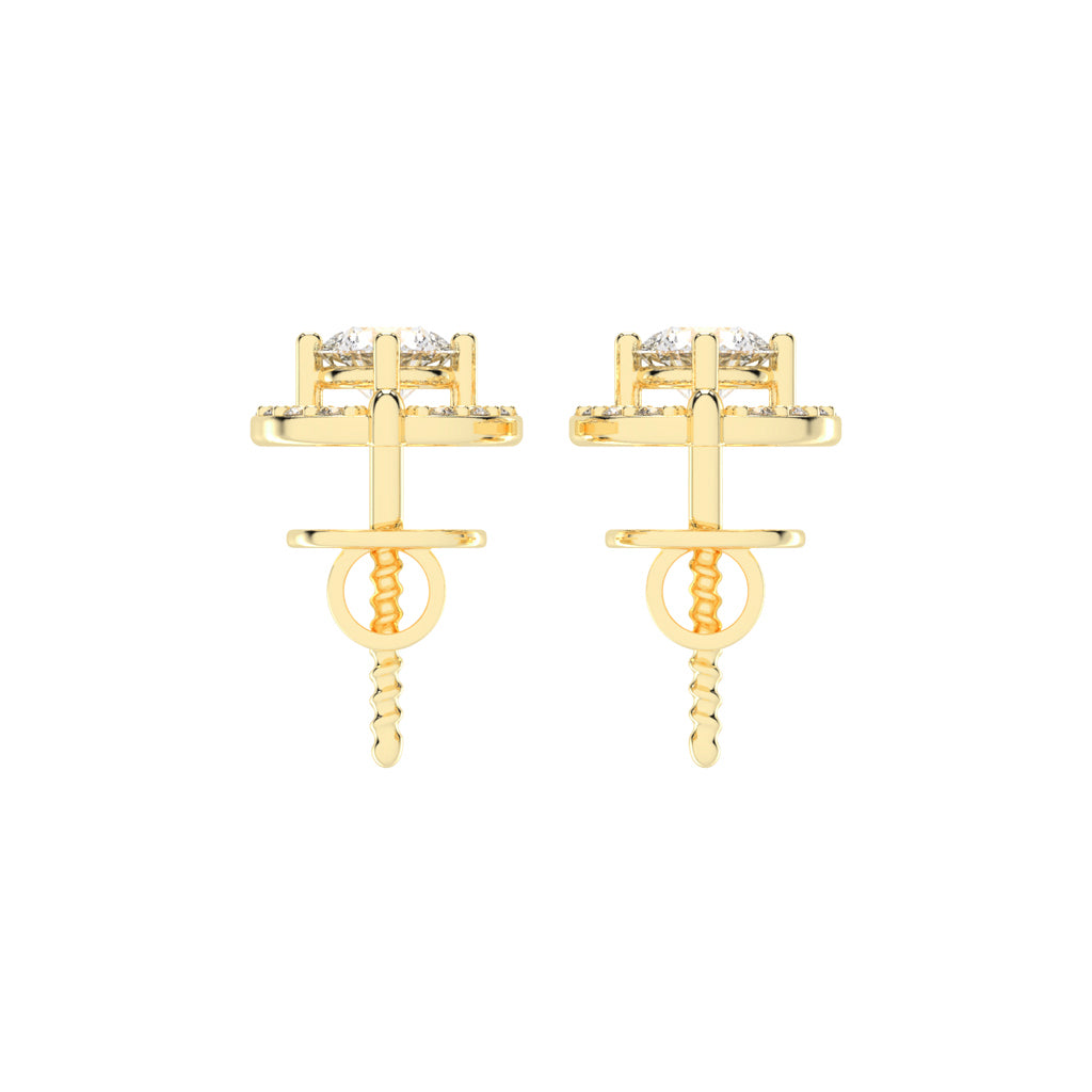 Compass Star Halo Studs