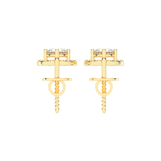 Compass Star Halo Studs