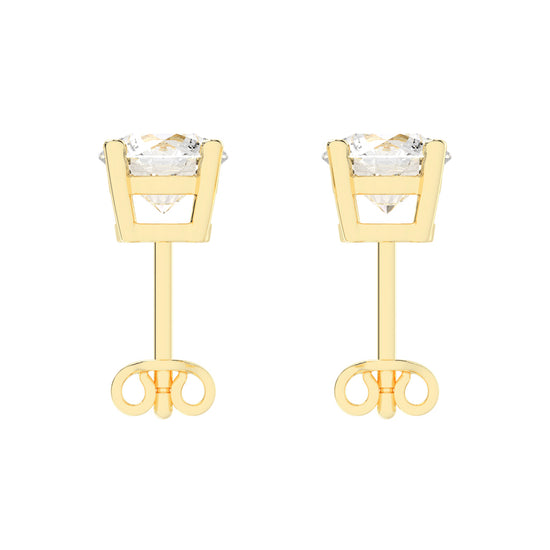 The Blush Solitaire Studs