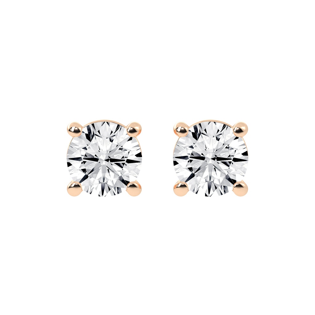 Roseate Lumina Studs