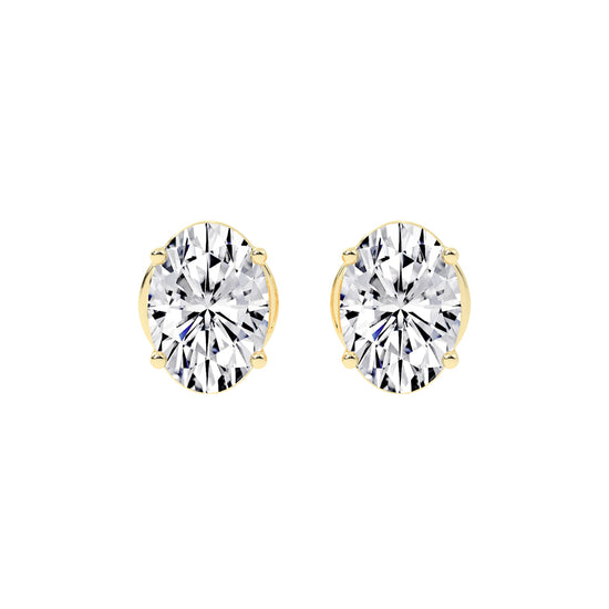 Artisan Blossom Diamond Solitaire Studs