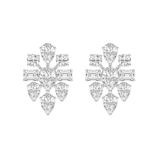 Aurora Blossom Cluster Studs