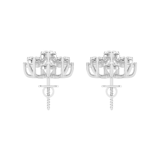 Aurora Blossom Cluster Studs