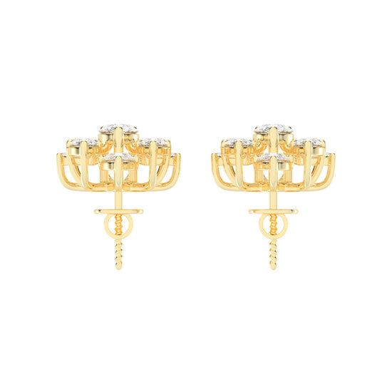 Aurora Blossom Cluster Studs