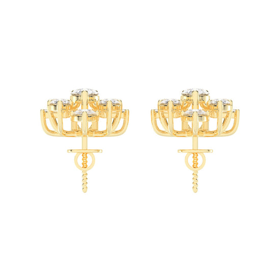 Aurora Blossom Cluster Studs