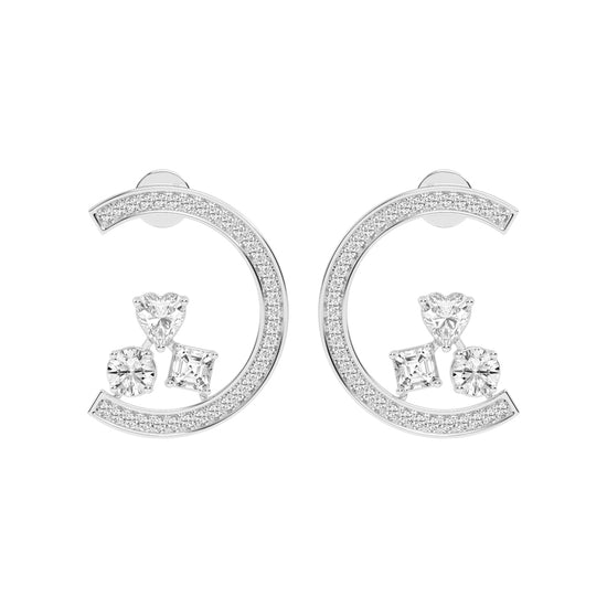 Crescent Lumina Embrace Earrings