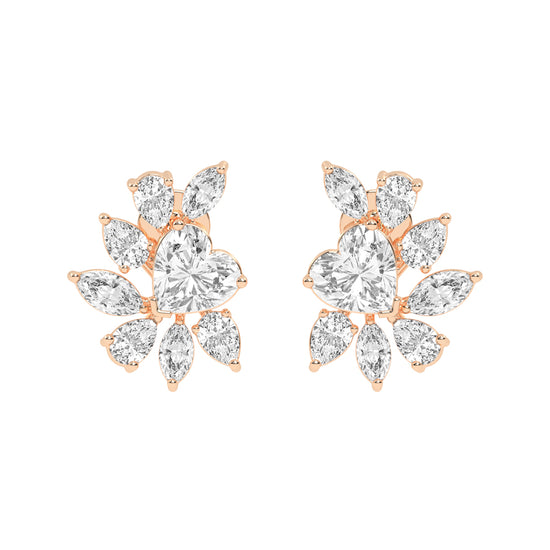Petal Burst Diamond Studs