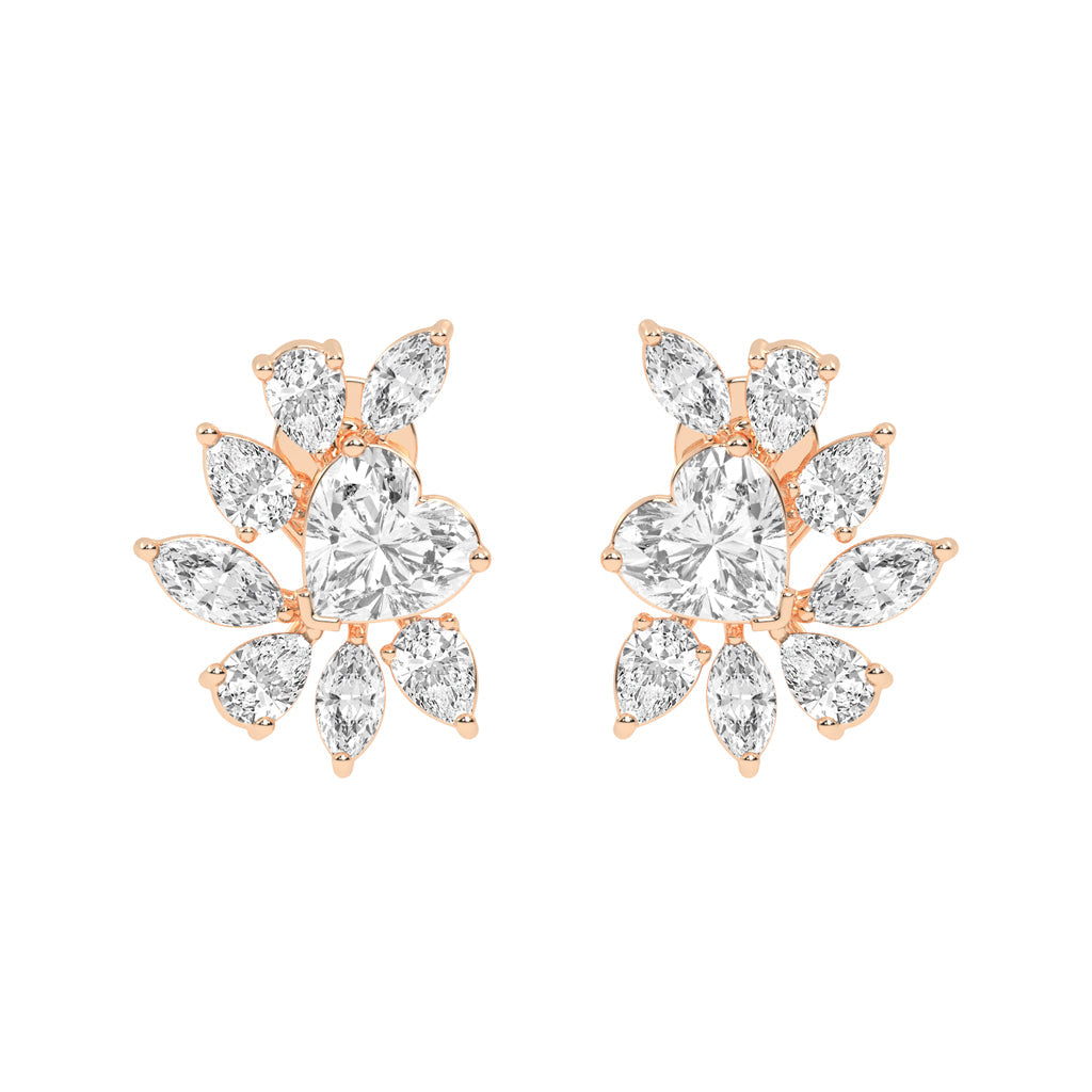 Petal Burst Diamond Studs