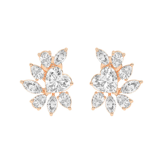 Petal Burst Diamond Studs