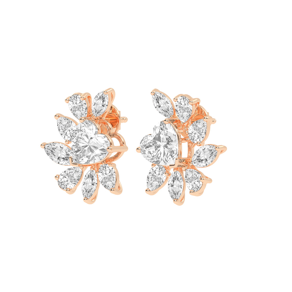 Petal Burst Diamond Studs