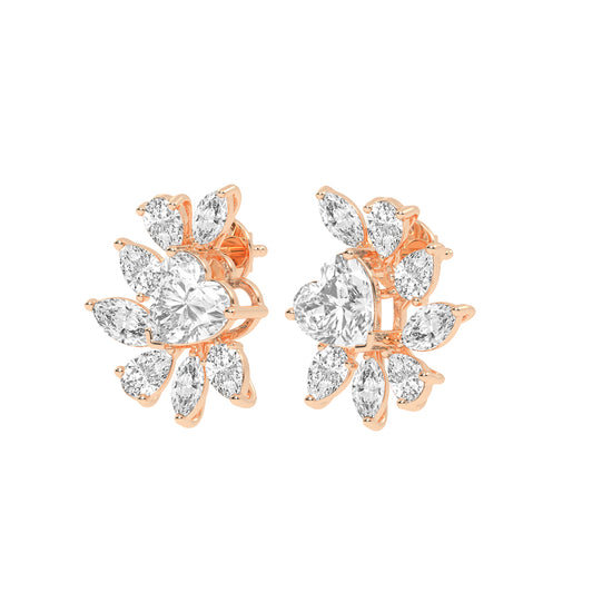 Petal Burst Diamond Studs