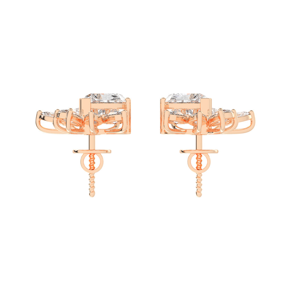 Petal Burst Diamond Studs