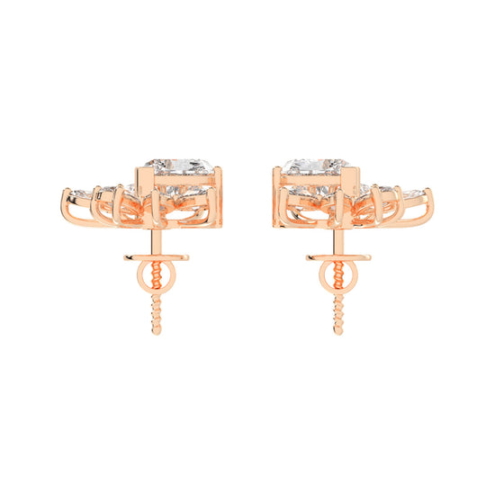 Petal Burst Diamond Studs