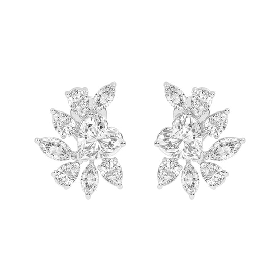 Petal Burst Diamond Studs