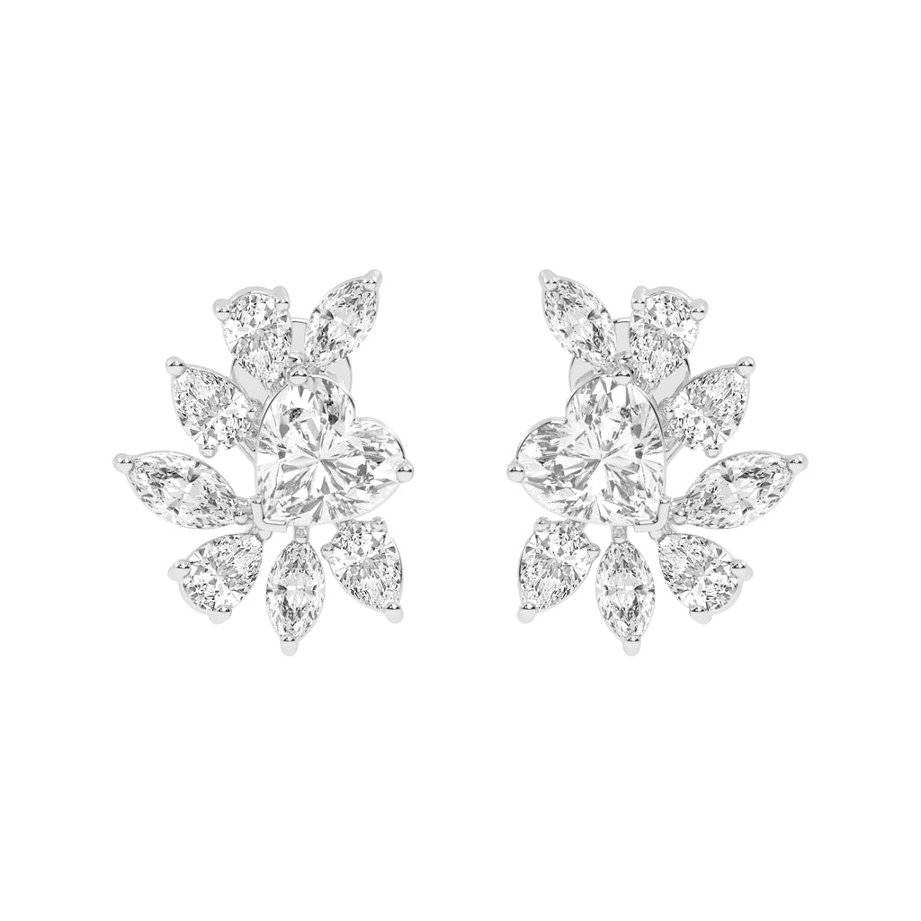 Petal Burst Diamond Studs