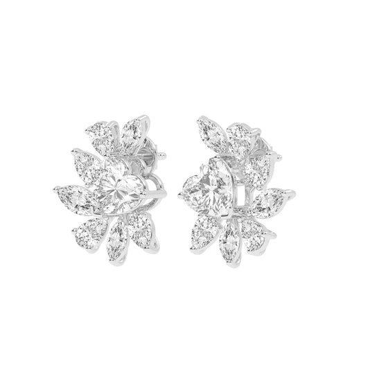 Petal Burst Diamond Studs