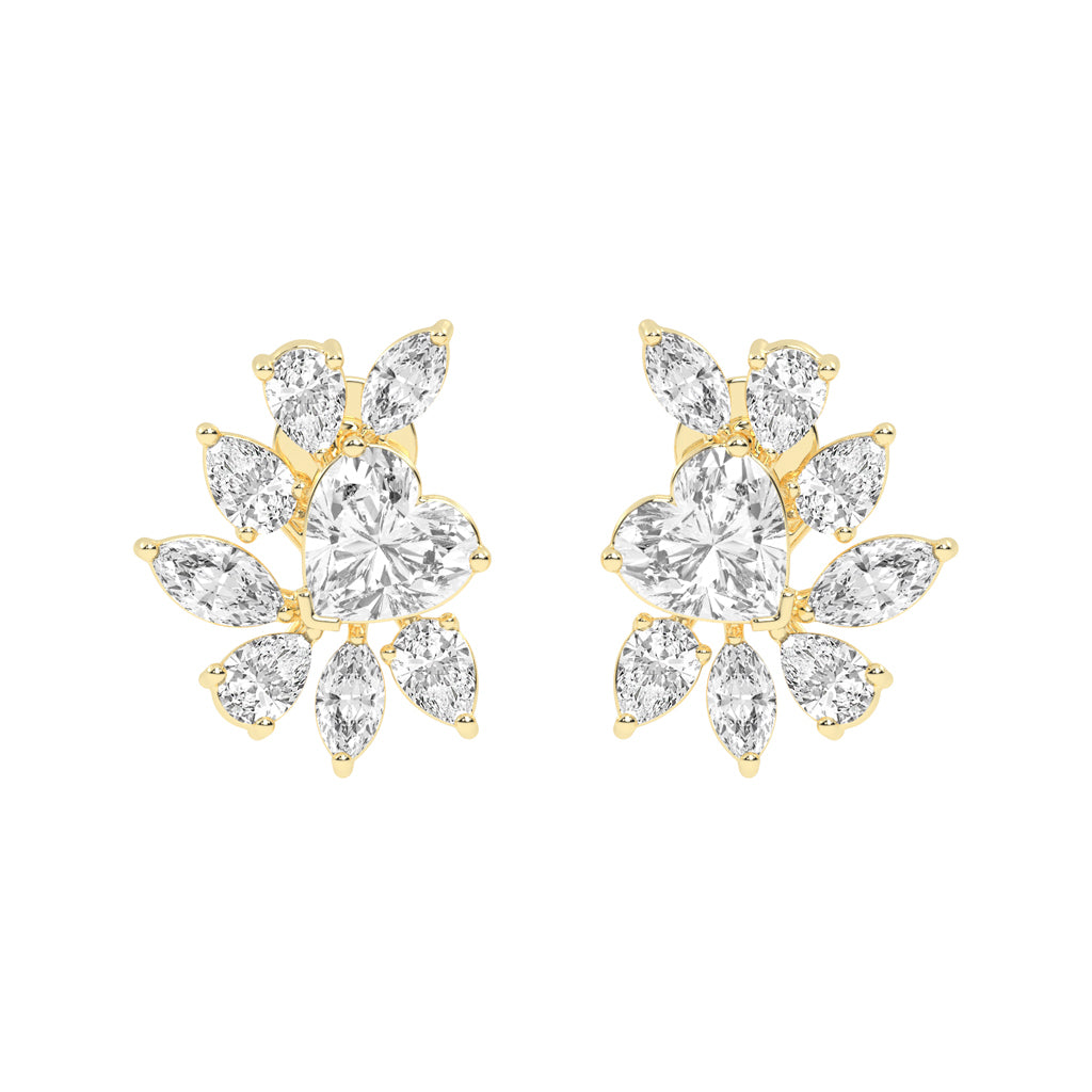 Petal Burst Diamond Studs