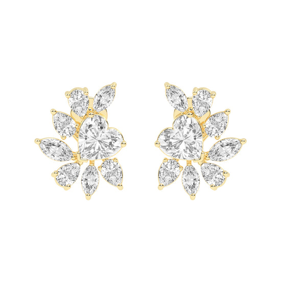 Petal Burst Diamond Studs