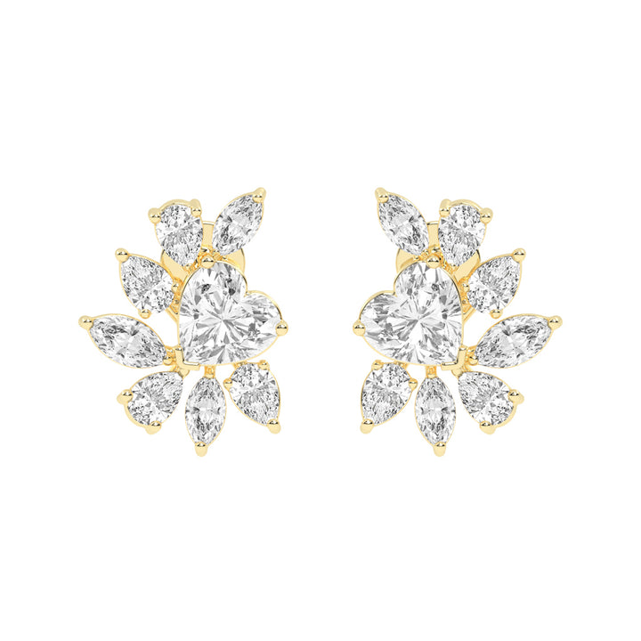 Petal Burst Diamond Studs