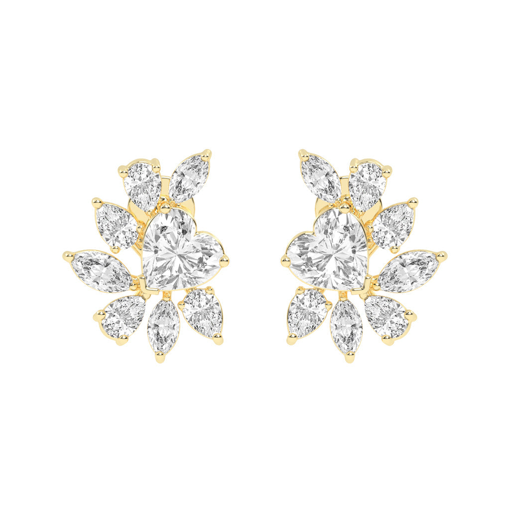 Petal Burst Diamond Studs