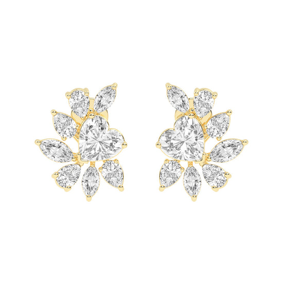 Petal Burst Diamond Studs