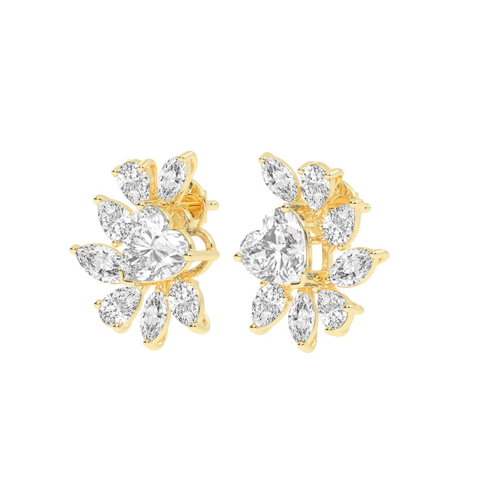 Petal Burst Diamond Studs