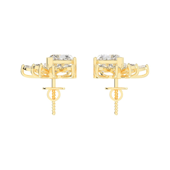 Petal Burst Diamond Studs