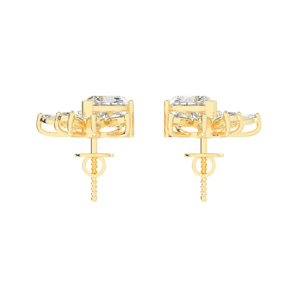 Petal Burst Diamond Studs