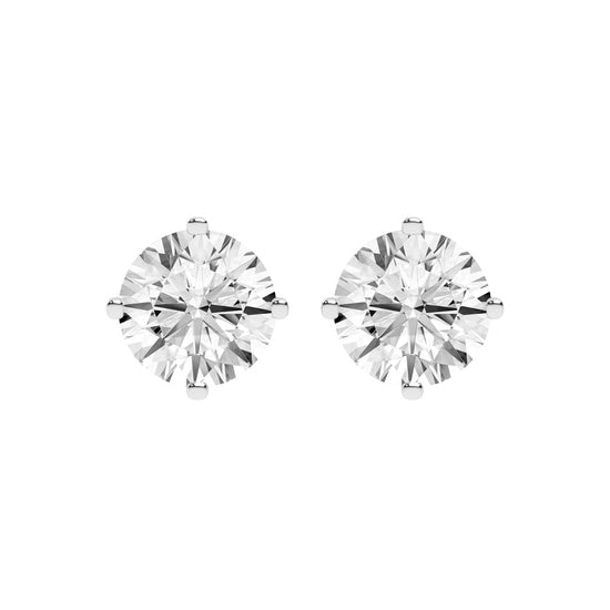 Timeless Brilliance Solitaire Diamond Studs