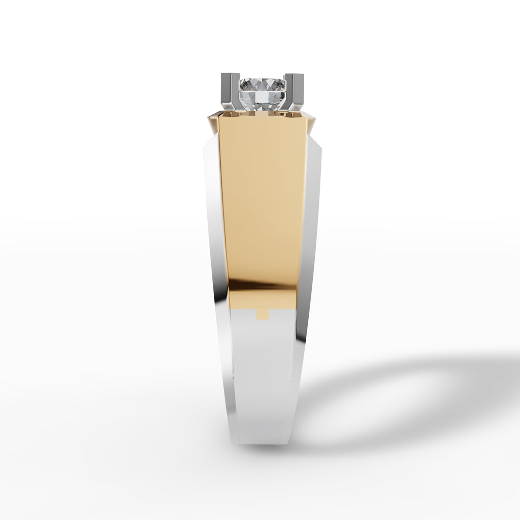  Luxury Domed Cluster MultiRow Diamond Ring  Elegant White Gold Wide Statement Band