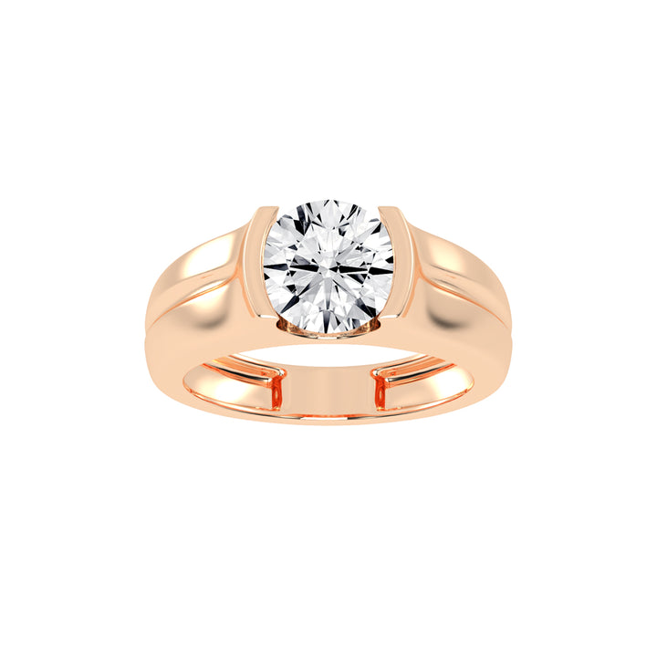 4Ct Round Shape Rings