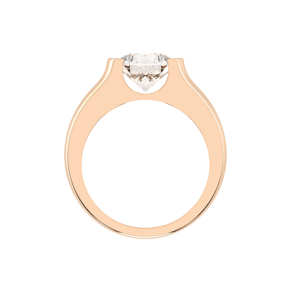 4Ct Round Shape Rings