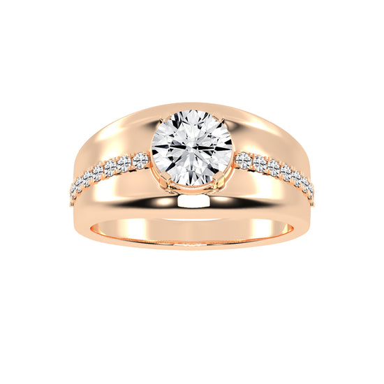 2.25Ct Round Shape Rings