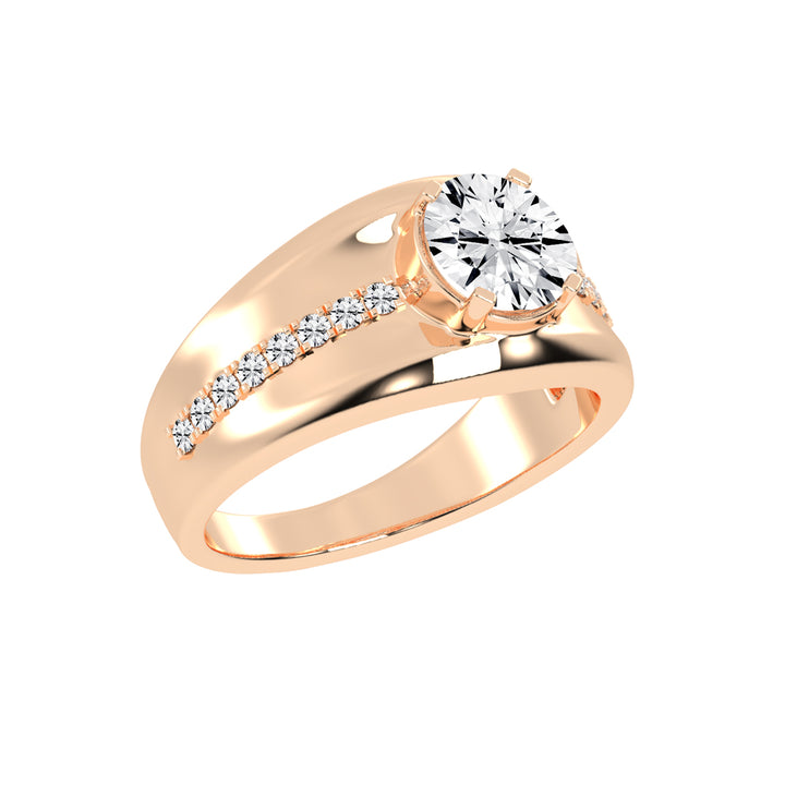 2.25Ct Round Shape Rings