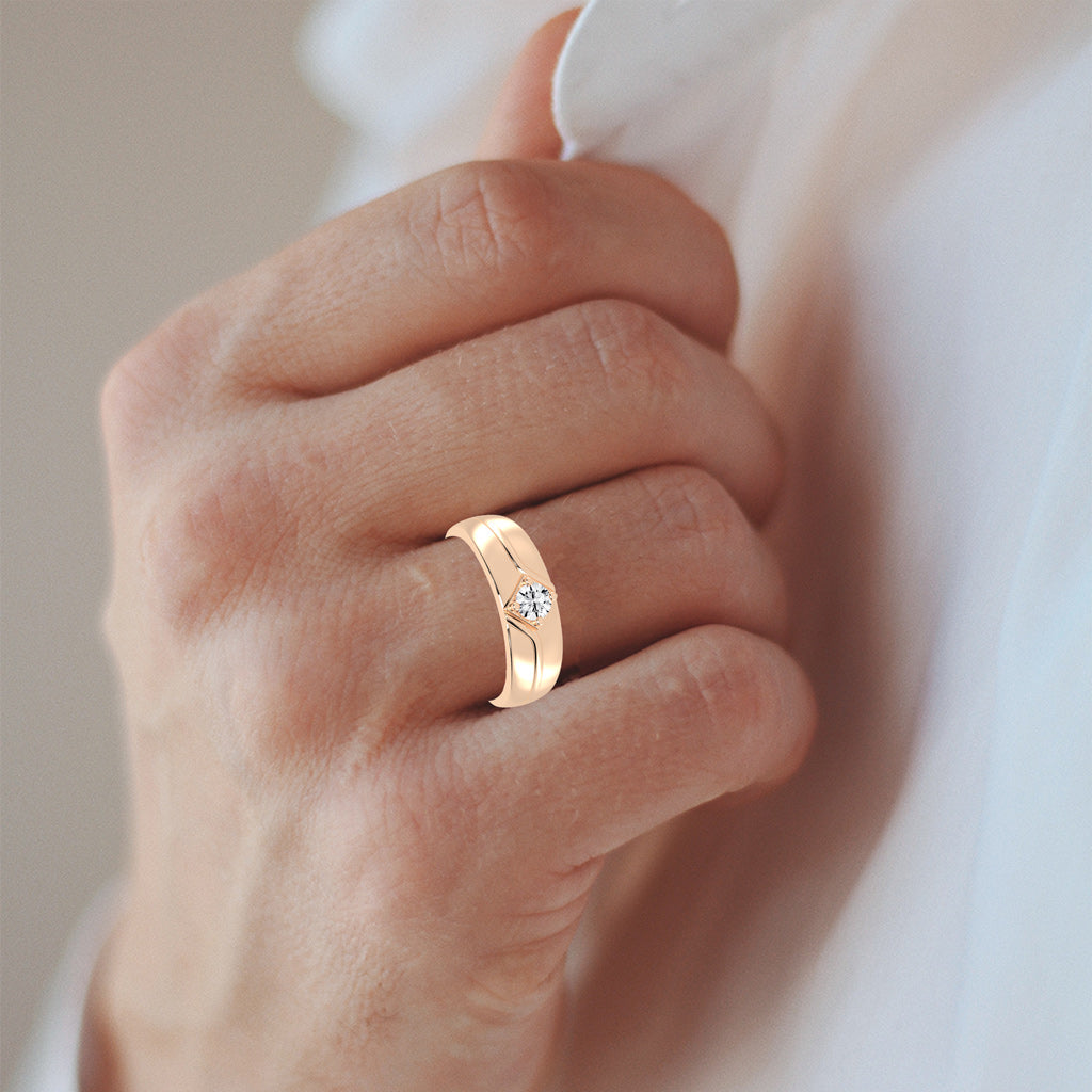 0.25Ct Round Shape Rings