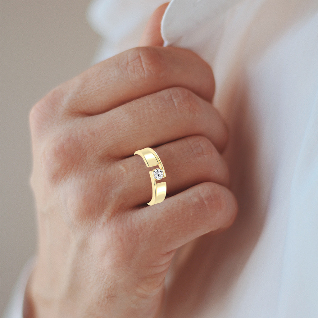 0.25Ct Round Shape Rings