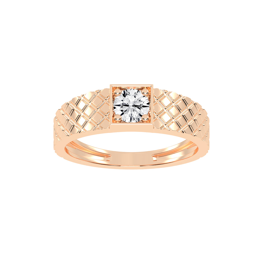 050 Ct Round Shape Rings