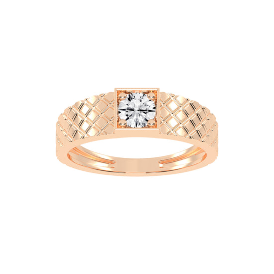 050 Ct Round Shape Rings