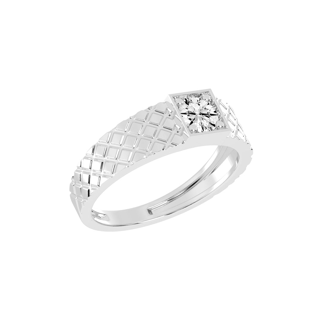 050 Ct Round Shape Rings