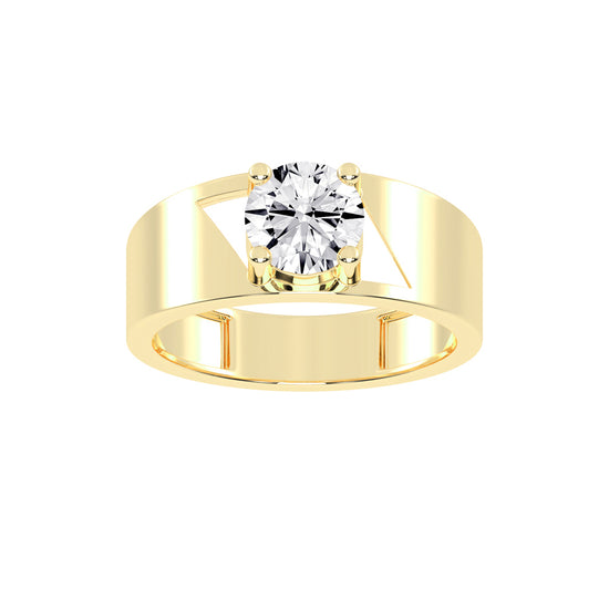 125Ct Round Shape Rings