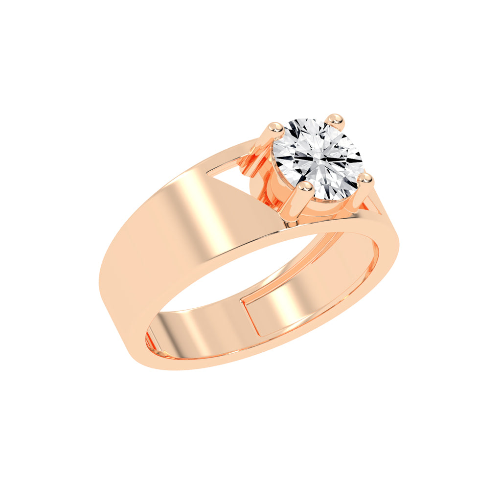 125Ct Round Shape Rings
