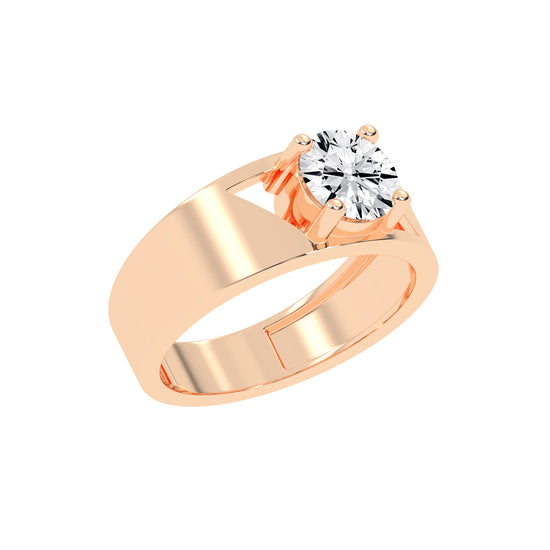 125Ct Round Shape Rings