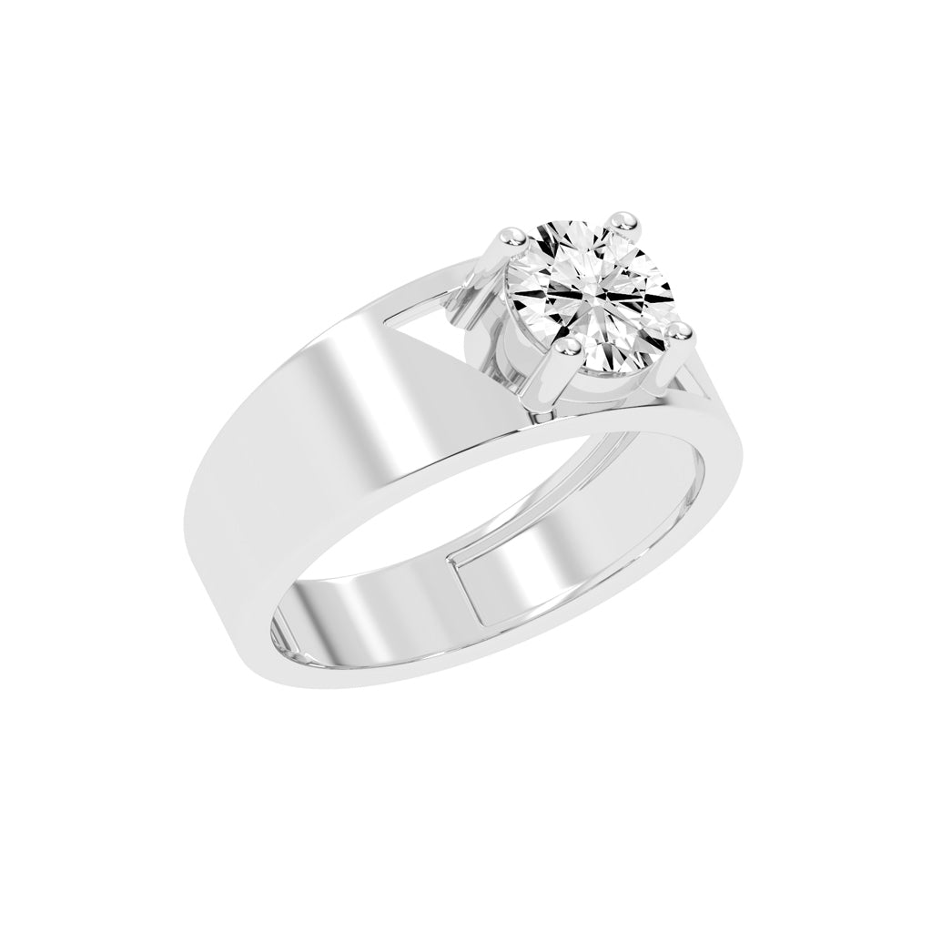 125Ct Round Shape Rings