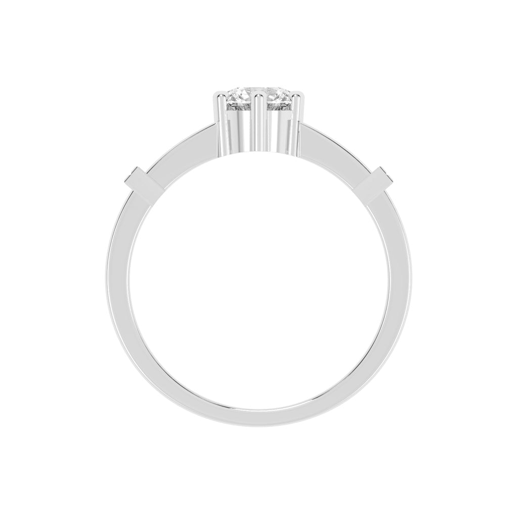 0.75Ct Round Shape Rings