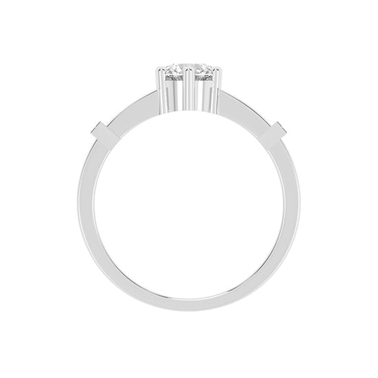 0.75Ct Round Shape Rings