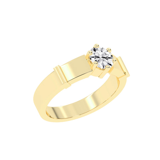 0.75Ct Round Shape Rings
