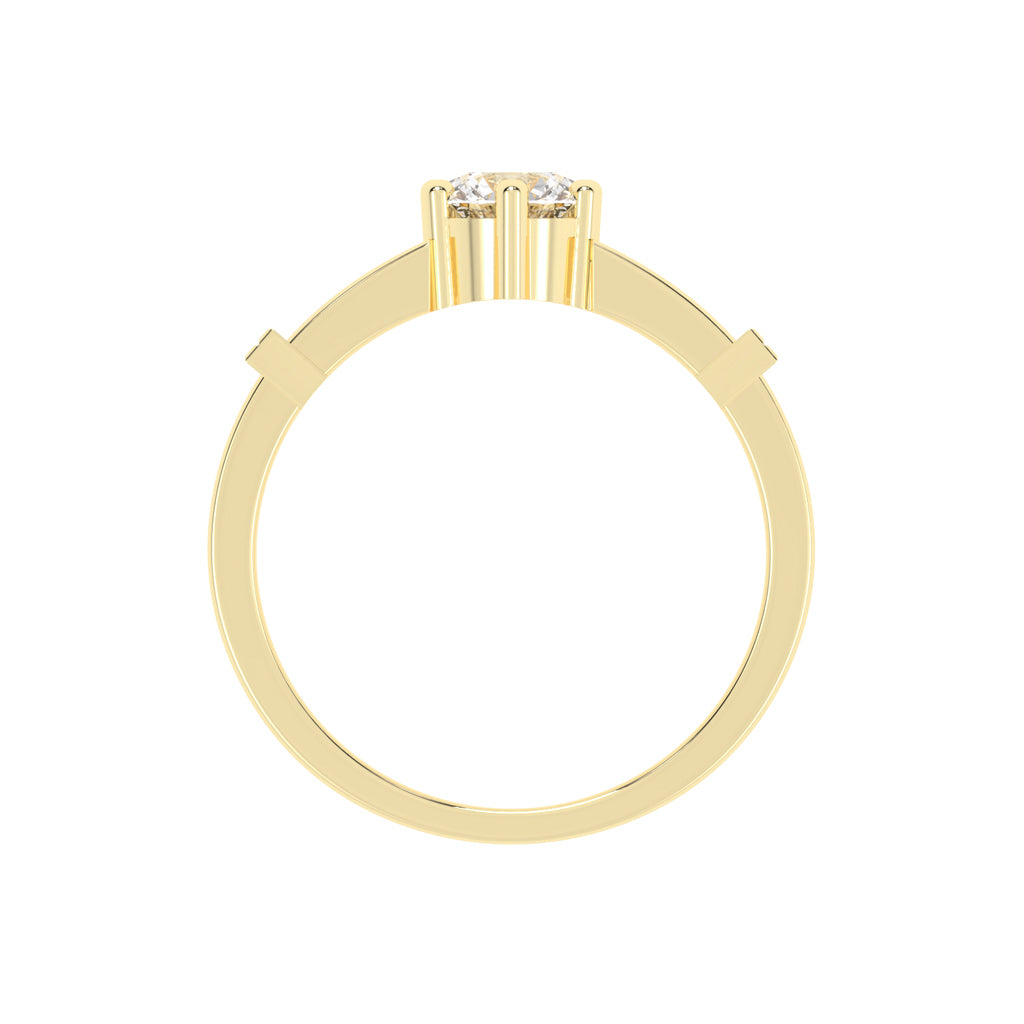 0.75Ct Round Shape Rings