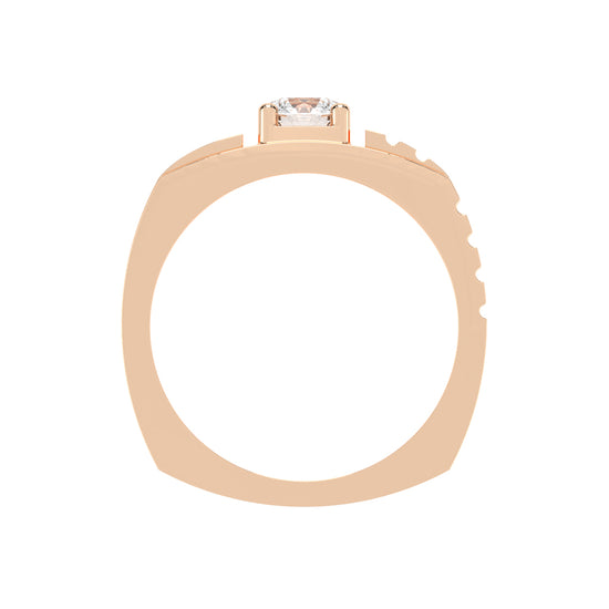 075Ct Round Shape Rings 